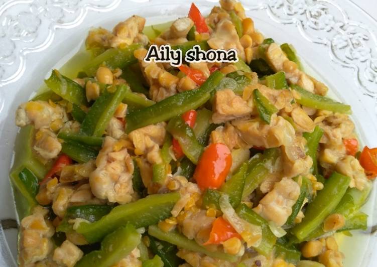 Tumis Pare tempe