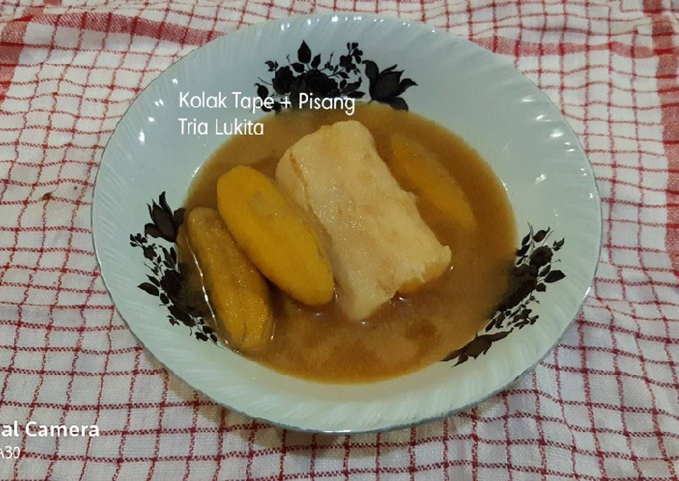 Kolak Tape + Pisang (Menu Berbuka Puasa)