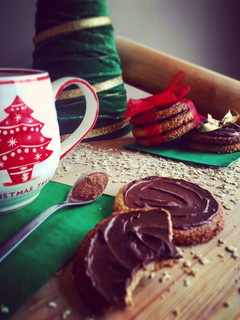 Una foto de Galletas Digestive con cobertura 🍫!!