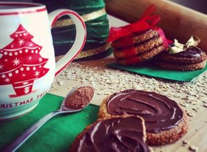 Una foto de Galletas Digestive con cobertura 🍫!!