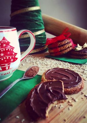 Una foto de Galletas Digestive con cobertura 🍫!!