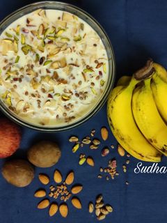 મિલ્ક ફ્રૂટ સલાડ (Milk Fruit Salad Recipe In Gujarati) રેસીપી મુખ્ય ફોટો