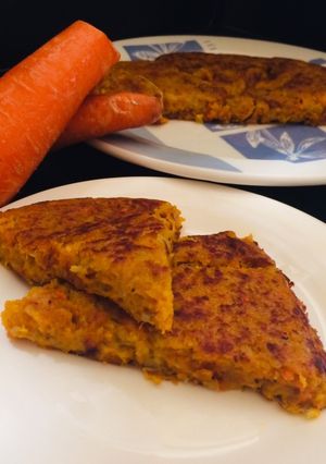 Una foto de Tortilla de zanahoria 🥕