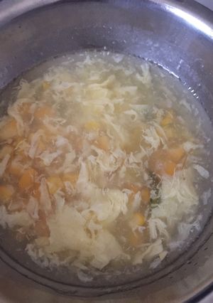 Foto resep Sup Jagung Telur