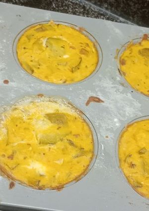 Una foto de Muffins de verduras