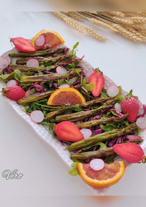 Une photo de Asperges rôties