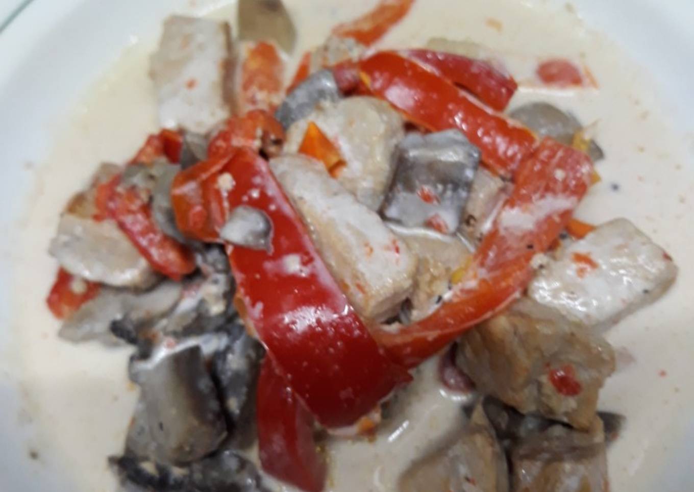 Lomo de Puerco a la Crema