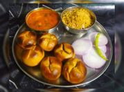 A picture of chick peas dal