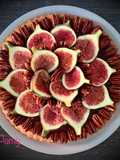 CROSTATA MORBIDA CONFETTURA DI FICHI, FICHI FRESCHI E NOCI PECAN