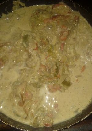 Una foto de Bifes a la crema