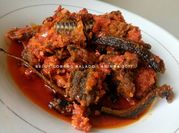 Gambar belut balado