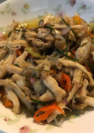 Foto resep Ayam Suwir Sambal Matah