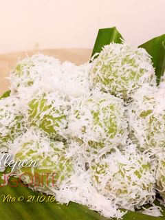 Foto resep Klepon Ketan Gula Merah Kenyal no Kapur sirih