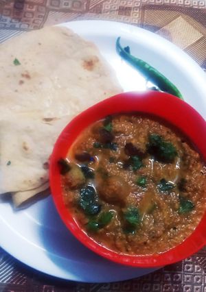 A picture of Cream Kanda Curry.