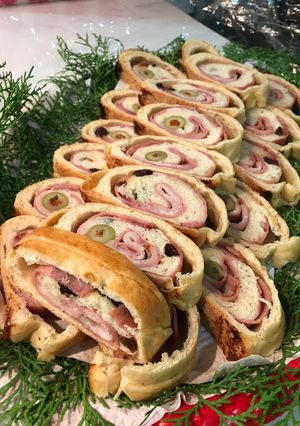 Una foto de Pan de jamón