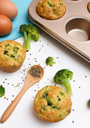 Foto de Muffin de Brócolis Low Carb