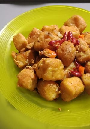 Foto resep Tahu Cabai Garam