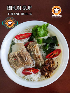 Gambar Bihun Sup Tulang Rusuk
