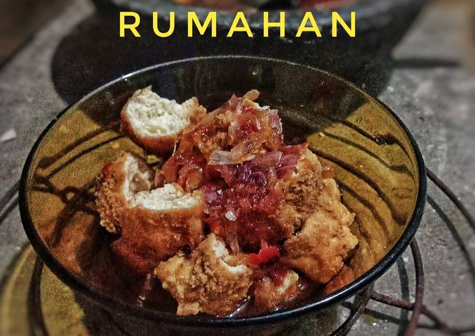 Tahu Gejrot Rumahan