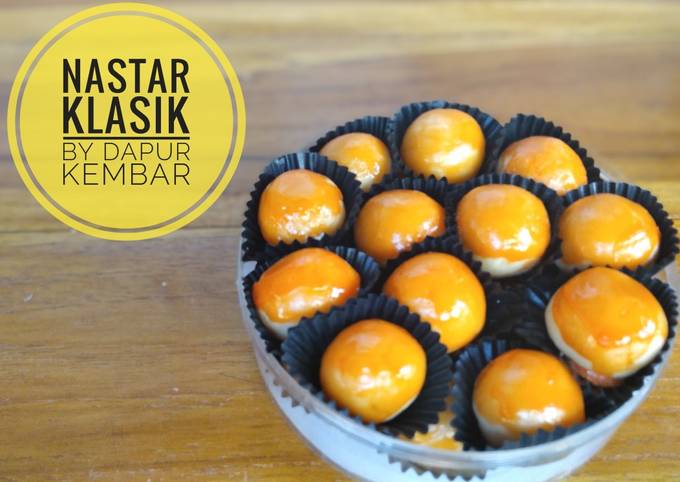 Resep Nastar klasik kinclong Anti Gagal