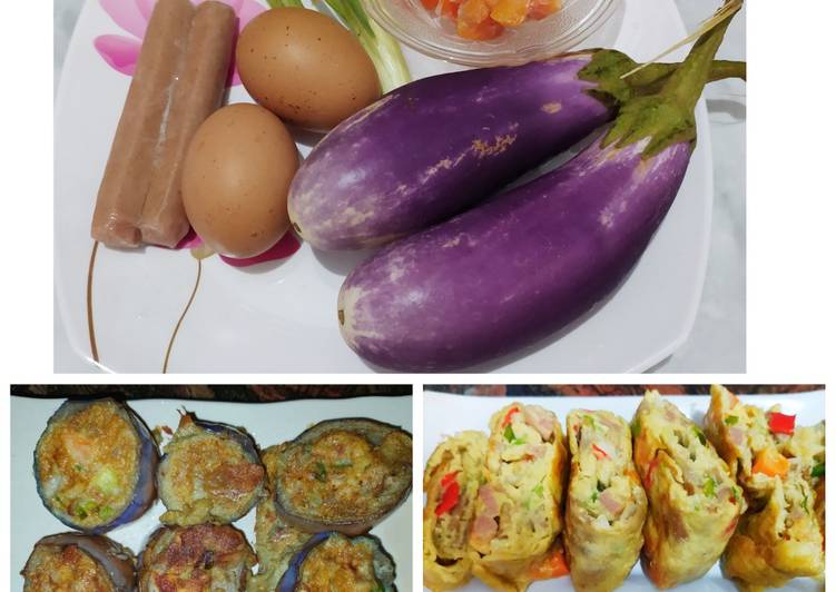 Resep Pancake Terong dan Korean Eggroll yang Menggugah Selera
