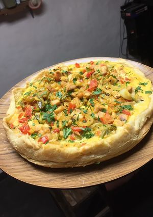 Una foto de Tarta de pollo