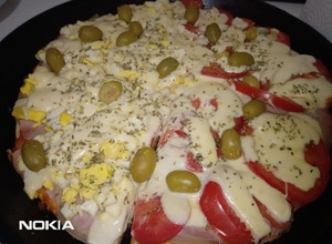 Una foto de Masa de Pizza con Harina Leudante - Rápida