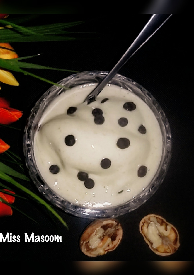 عکسی از دستور بستنی موزی