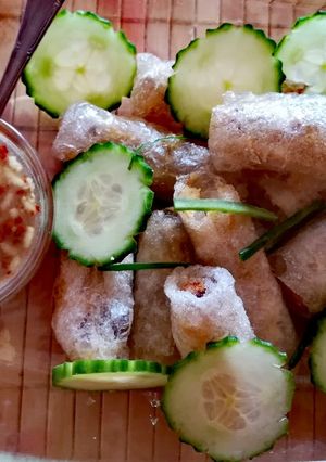 Vietnámi sült tavaszi tekercs recept fotója