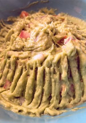 Una foto de Guacamole Casero