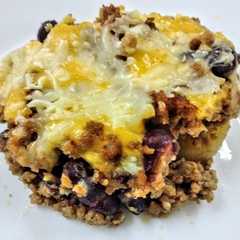 صينية اللحم المفروم بالبطاطس والجبن 🍖🥔🧀 😋-レシピのメイン写真
