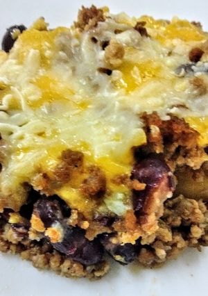 صورة لوصفة صينية اللحم المفروم بالبطاطس والجبن 🍖🥔🧀 😋