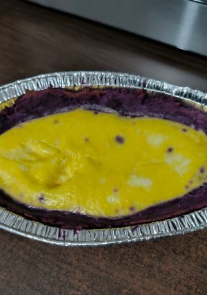 Foto resep Ubi Ungu Isian Cheese Cake (versi diet)