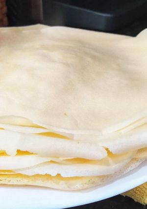 Una foto de Filloas/ Frilloas para canelones