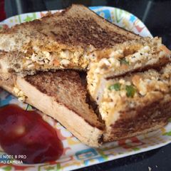 A picture of Paneer Sandwich.