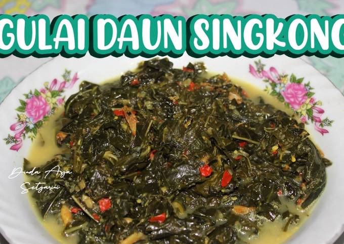 Resep Gulai Daun Singkong, Bikin Ngiler