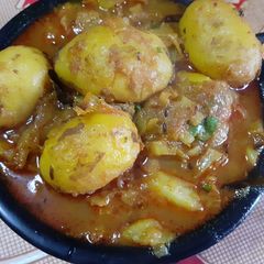 A picture of Cabbage Dum Aloo..Cabbage Potato Spicy Curry..A Different recipe.