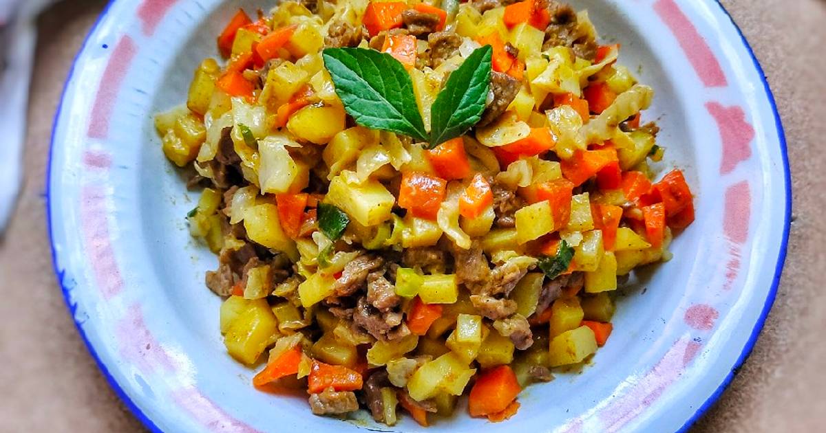 98 resep tumis kentang daging wortel enak dan sederhana 
