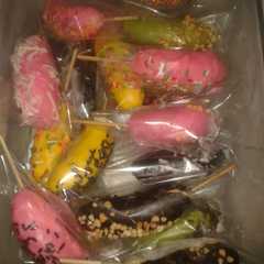 A picture of Es pisang coklat.