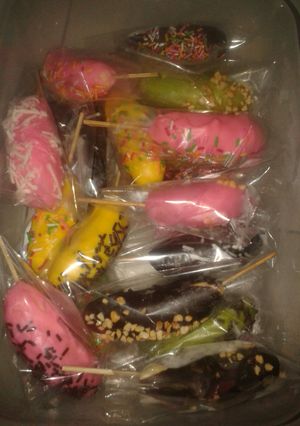 Foto resep Es pisang coklat