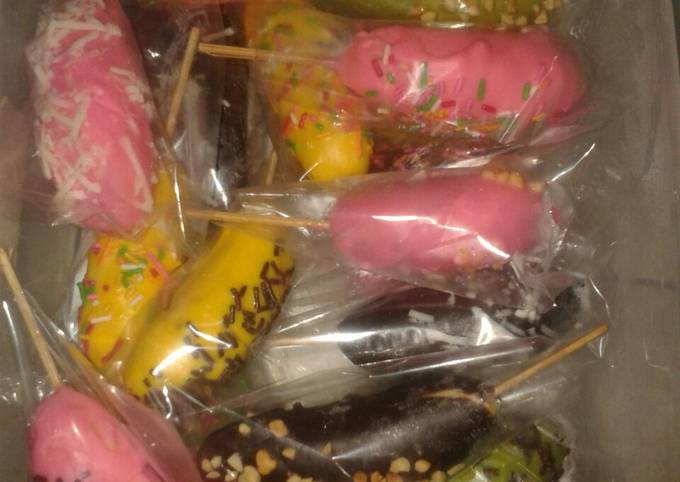 Anti Ribet, Buat Es pisang coklat Enak