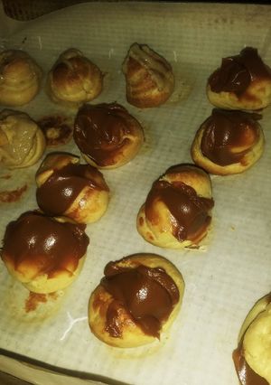 Una foto de Profiteroles