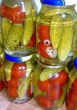 Фото Самый вкусный маринад для овощного ассорти.
