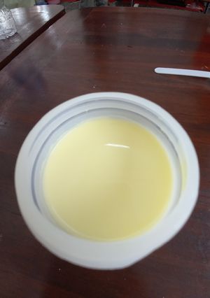 Hình của món Sữa chua phô mai.