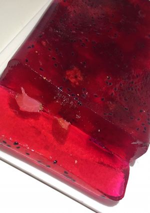 Foto resep Pudding Dragon Blood (Stawberry dan Buah Naga)