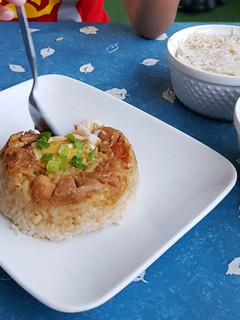 Foto resep Nasi Tim Ayam Jamur