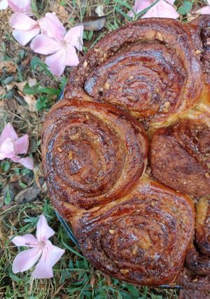 Une photo de 🌸 Brioche à la cannelle