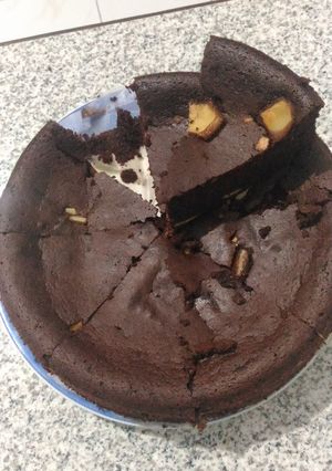 Foto resep Flourless Gateau Chocolate #keto #me time is baking time