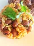 Palo e Pique a lo venezolano 😋 o arroz con frijoles