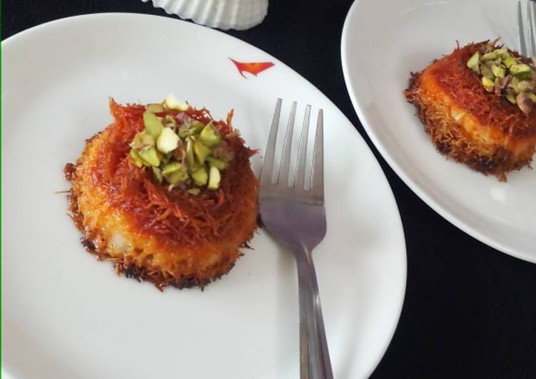 Easy Way to Make Yummy Kunafeh